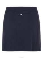 Amelie Mid-Length Skirt Navy Women J.Lindeberg Clothing 66XF2746 - Image 6