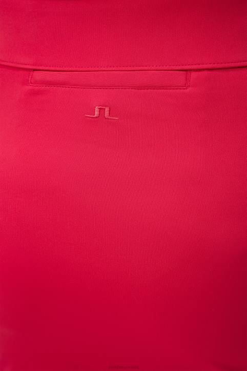 Amelie Mid-Length Skirt Rose Red Women J.Lindeberg Clothing 66XF1587 - Image 4