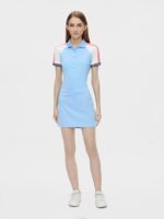 Amelie Mid-Length Skirt Summer Blue Women J.Lindeberg Clothing 66XF2747 - Image 3