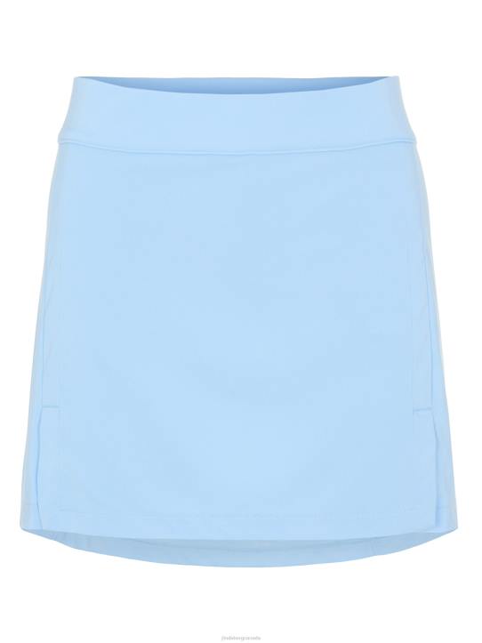 Amelie Mid-Length Skirt Summer Blue Women J.Lindeberg Clothing 66XF2747 - Image 5