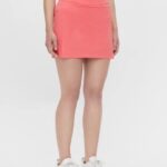 Amelie Mid-Length Skirt Tropical Coral Women J.Lindeberg Clothing 66XF2749