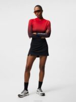 Amelie Mid Skirt Black Women J.Lindeberg Clothing 66XF1642 - Image 2