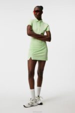 Amelie Mid Skirt Patina Green Women J.Lindeberg Clothing 66XF1643 - Image 2