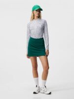 Amelie Mid Skirt Rain Forest Women J.Lindeberg Clothing 66XF1640 - Image 2