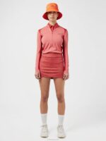 Amelie Print Golf Skirt Faded Rose Bridge Monogram Women J.Lindeberg Clothing 66XF2722 - Image 2