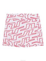 Amelie Print Skirt Bridge Swirl White Women J.Lindeberg Clothing 66XF2663 - Image 5