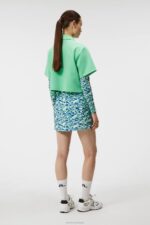 Amelie Print Skirt Caldera Jade Cream Women J.Lindeberg Clothing 66XF1577 - Image 2