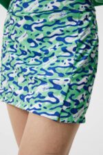 Amelie Print Skirt Caldera Jade Cream Women J.Lindeberg Clothing 66XF1577 - Image 4