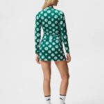 Amelie Print Skirt Rain Forest Sphere Dot Women J.Lindeberg Clothing 66XF1650