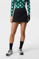 Amelie Skirt Black Women J.Lindeberg Clothing 66XF1658