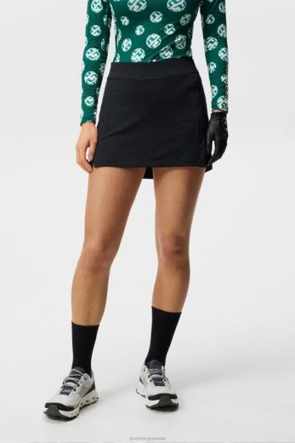 Amelie Skirt Black Women J.Lindeberg Clothing 66XF1658