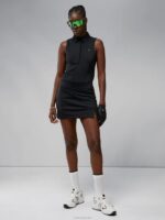 Amelie Skirt Black Women J.Lindeberg Clothing 66XF2675 - Image 2