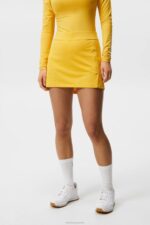 Amelie Skirt Citrus Women J.Lindeberg Clothing 66XF1657