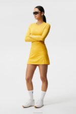 Amelie Skirt Citrus Women J.Lindeberg Clothing 66XF1657 - Image 3