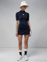 Amelie Skirt Navy Women J.Lindeberg Clothing 66XF2674 - Image 2