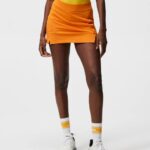 Amelie Skirt Russet Orange Women J.Lindeberg Clothing 66XF1651