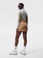 Amelie Skirt Tiger Brown Women J.Lindeberg Clothing 66XF1655 - Image 2