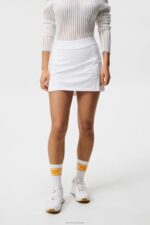 Amelie Skirt White Women J.Lindeberg Clothing 66XF1659