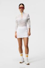 Amelie Skirt White Women J.Lindeberg Clothing 66XF1659 - Image 3