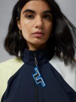 Anastasia Long Jacket Navy Women J.Lindeberg Clothing 66XF2847 - Image 3