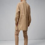 Anastasia Long Jacket Tiger Monogram check Women J.Lindeberg Clothing 66XF2846