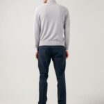 Andreas Knitted Golf Sweater Micro Chip Men J.Lindeberg Clothing 66XF2369