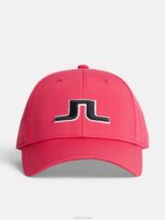 Anga Cap Rose Red Women J.Lindeberg Accessory 66XF1964