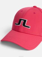 Anga Cap Rose Red Women J.Lindeberg Accessory 66XF1964 - Image 3