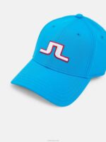 Angus Cap Brilliant Blue Men J.Lindeberg Accessory 66XF870 - Image 2