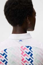 Annie Top Pink Painted Bridge Women J.Lindeberg Clothing 66XF1399 - Image 5