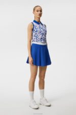 Annie Top Purple Painted Zebra Women J.Lindeberg Clothing 66XF1398 - Image 3