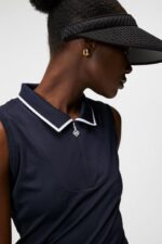 Annika Top Navy Women J.Lindeberg Clothing 66XF1498 - Image 3