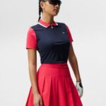 Antonia Polo Navy Women J.Lindeberg Clothing 66XF1538