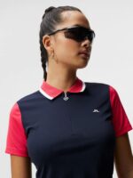 Antonia Polo Navy Women J.Lindeberg Clothing 66XF1538 - Image 4