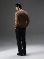 Archer Structure Sweater Chipmunk Men J.Lindeberg Clothing 66XF2283