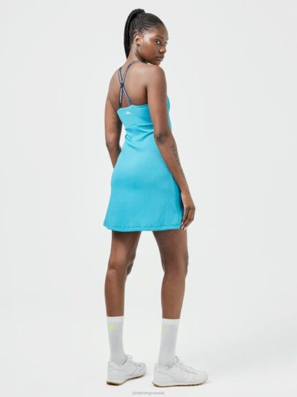 Ariana Dress Enamel Blue Women J.Lindeberg Clothing 66XF2705