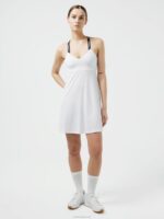 Ariana Dress White Women J.Lindeberg Clothing 66XF2706 - Image 2