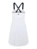Ariana Dress White Women J.Lindeberg Clothing 66XF2706 - Image 5