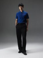 Arlo Logo Patch Polo Navy Peony Men J.Lindeberg Clothing 66XF2067 - Image 3