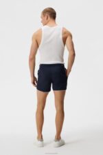 Arnold Stretch Swim Shorts Navy Men J.Lindeberg Clothing 66XF1112