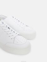 Art Signature Leather Sneaker White Men J.Lindeberg Footwear 66XF1265 - Image 3