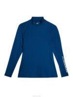 Asa Compression Top Estate Blue Women J.Lindeberg Clothing 66XF1372 - Image 5
