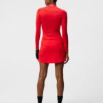 Asa Compression Top Fiery Red Women J.Lindeberg Clothing 66XF1482
