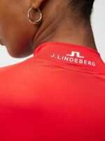 Asa Compression Top Fiery Red Women J.Lindeberg Clothing 66XF1482 - Image 4