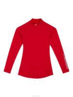 Asa Compression Top Fiery Red Women J.Lindeberg Clothing 66XF1482 - Image 5
