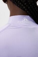 Asa Compression Top Sweet Lavender Women J.Lindeberg Clothing 66XF1373 - Image 5