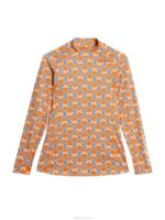 Asa Print Compression Top Exuberance Diamond Women J.Lindeberg Clothing 66XF1369 - Image 5