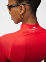Asa Print Compression Top Fiery Sunset Fade Women J.Lindeberg Clothing 66XF1486 - Image 5
