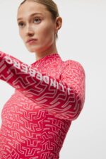 Asa Print Compression Top Rain Forest Sphere Dot Women J.Lindeberg Clothing 66XF1488 - Image 9