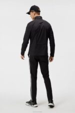 Ash Light Packable Jacket Black Men J.Lindeberg Clothing 66XF711 - Image 2